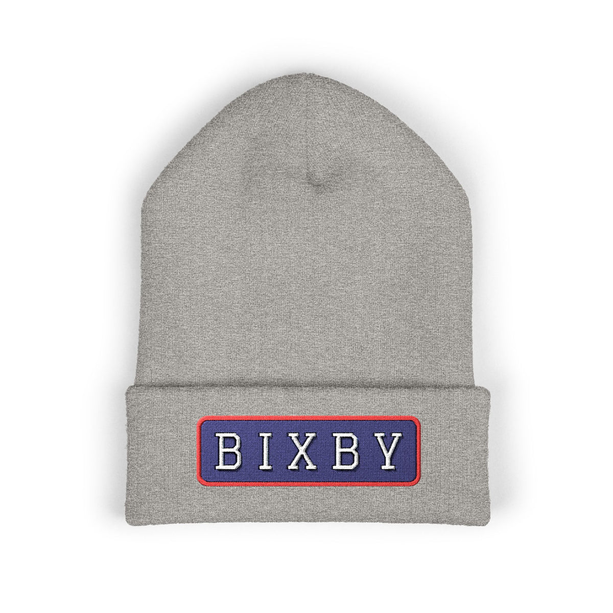 Bixby Spartans Embroidered Cuffed Beanie, BIXBY Bar
