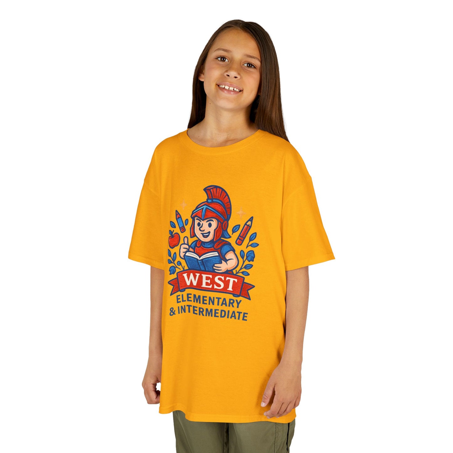 Bixby Spartan West Elementary and Intermediate Youth Tee