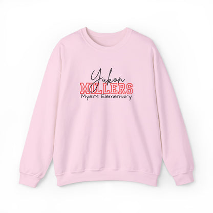 Personalized Embroidered Yukon Millers Crewneck Sweatshirt