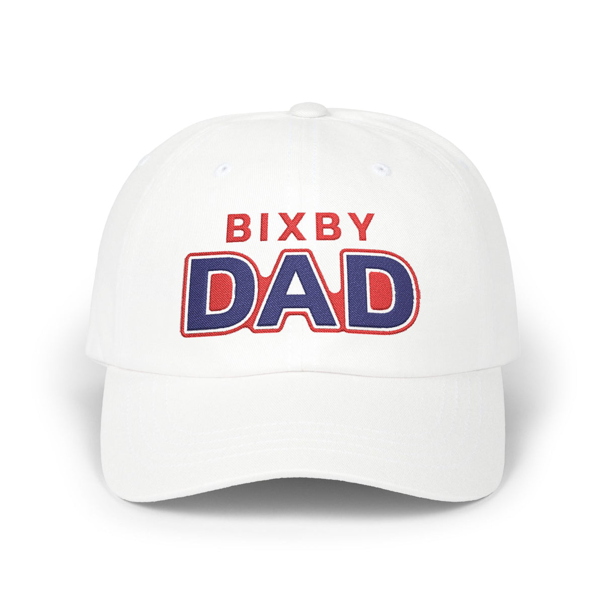 Bixby Dad Embroidered Baseball Cap — Classic Father’s Day Hat