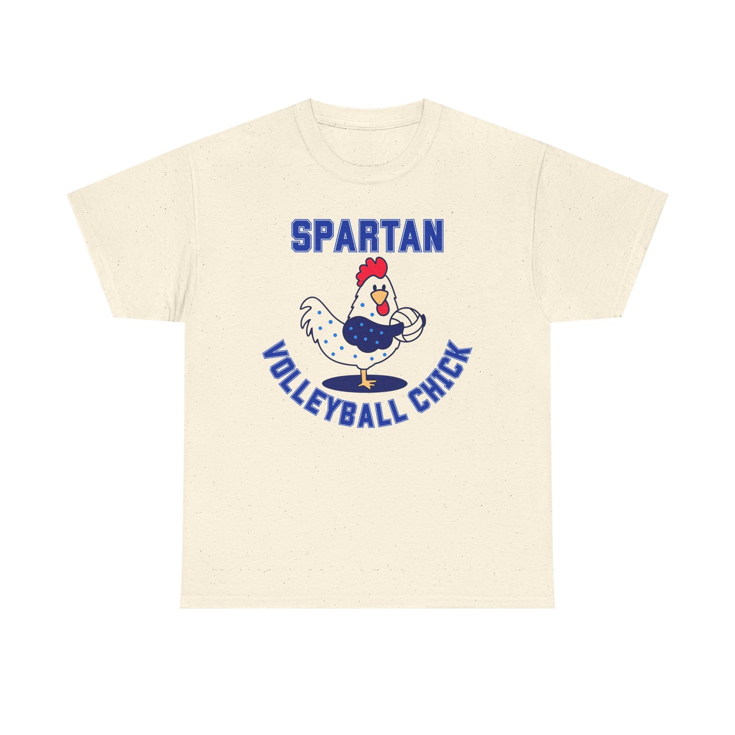 Bixby Spartan Volleyball Chick Gildan Tee