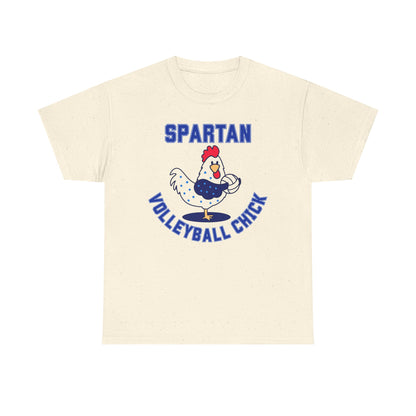 Bixby Spartan Volleyball Chick Gildan Tee
