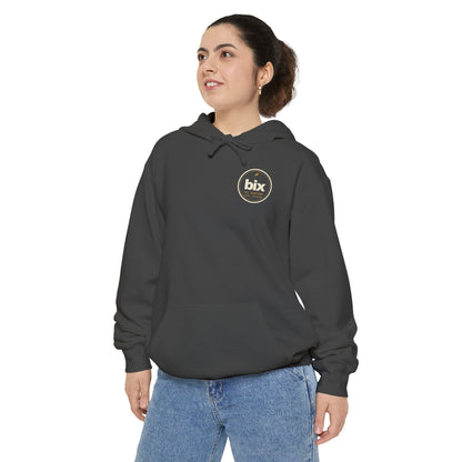 bix Stamp Left-Chest Hoodie