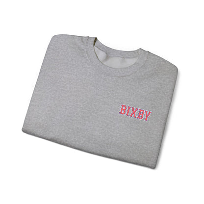 Embroidered Vintage Bixby Font Gildan Sweatshirt
