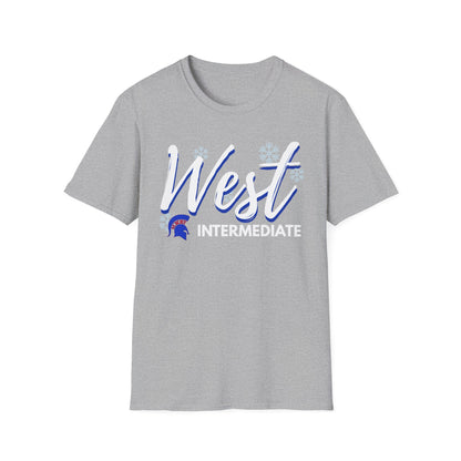 Bixby Spartan West Intermediate Snow Day Softstyle Tee