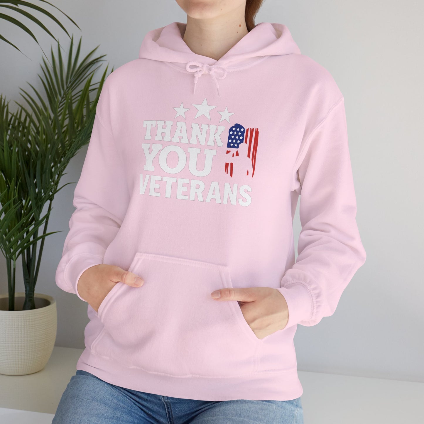 Thank You Veterans Gildan Hoodie