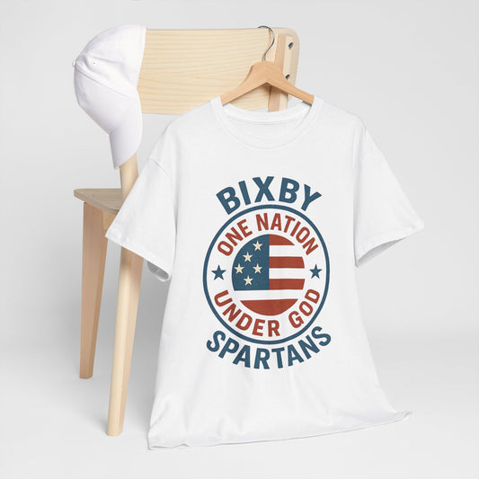 Spartans One Nation Under GOD Gildan Tee