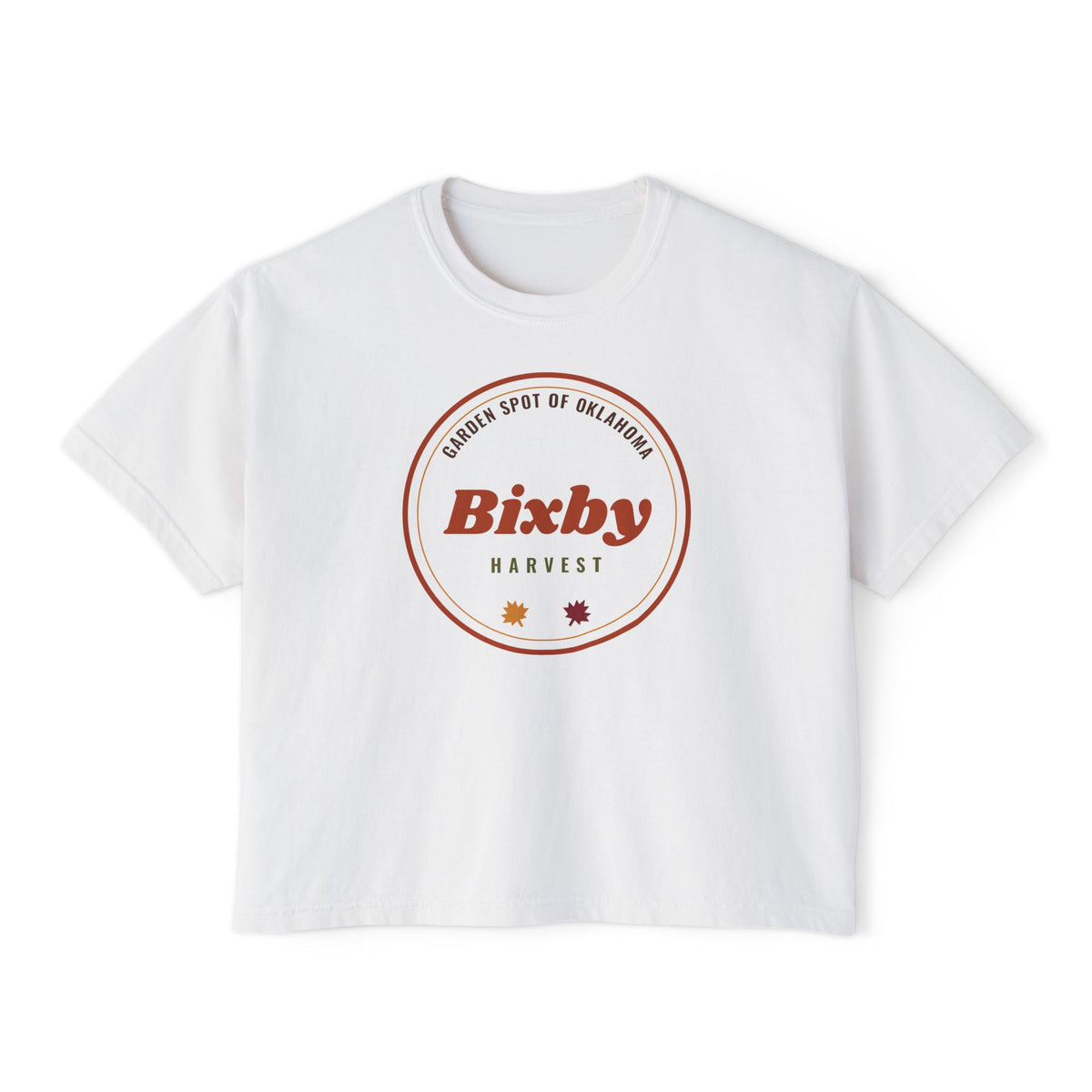 Garden Spot Harvest Badge Boxy Comfort Colors Tee