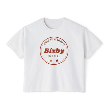 Garden Spot Harvest Badge Boxy Comfort Colors Tee
