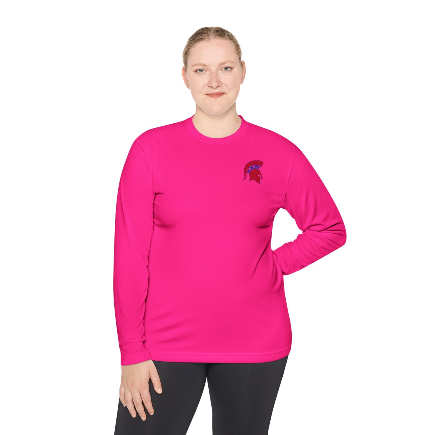 Spartan White Logo Long-Sleeve Sport-Tek Pullover