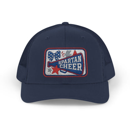 Spartan Cheer Embroidered Trucker Snapback