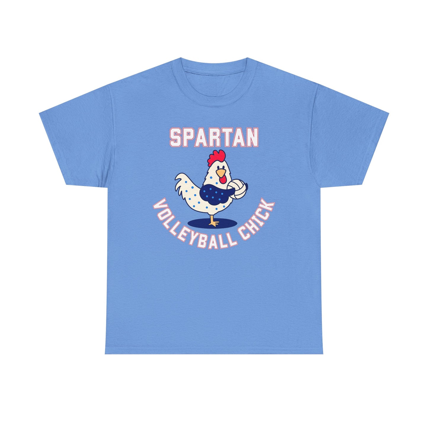 Bixby Spartan Volleyball Chick Gildan Tee