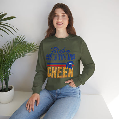 Bixby Spartans Cheer Gildan Sweatshirt
