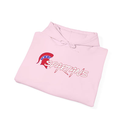 Spartans Red Logo Gildan Hoodie