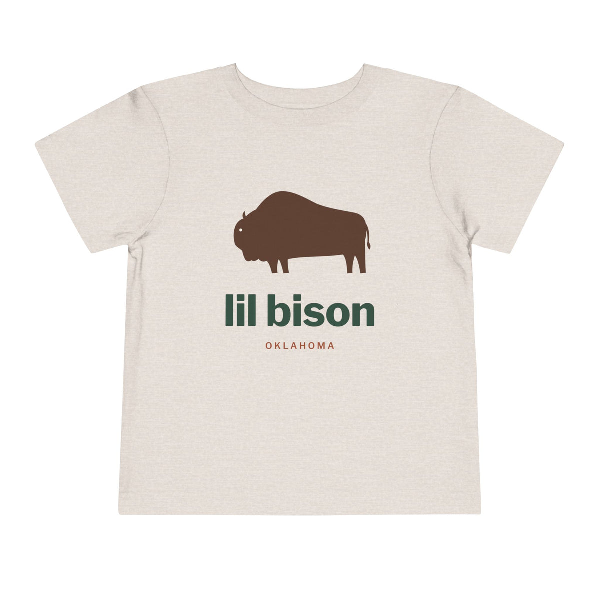 lil bison Oklahoma Toddler Tee
