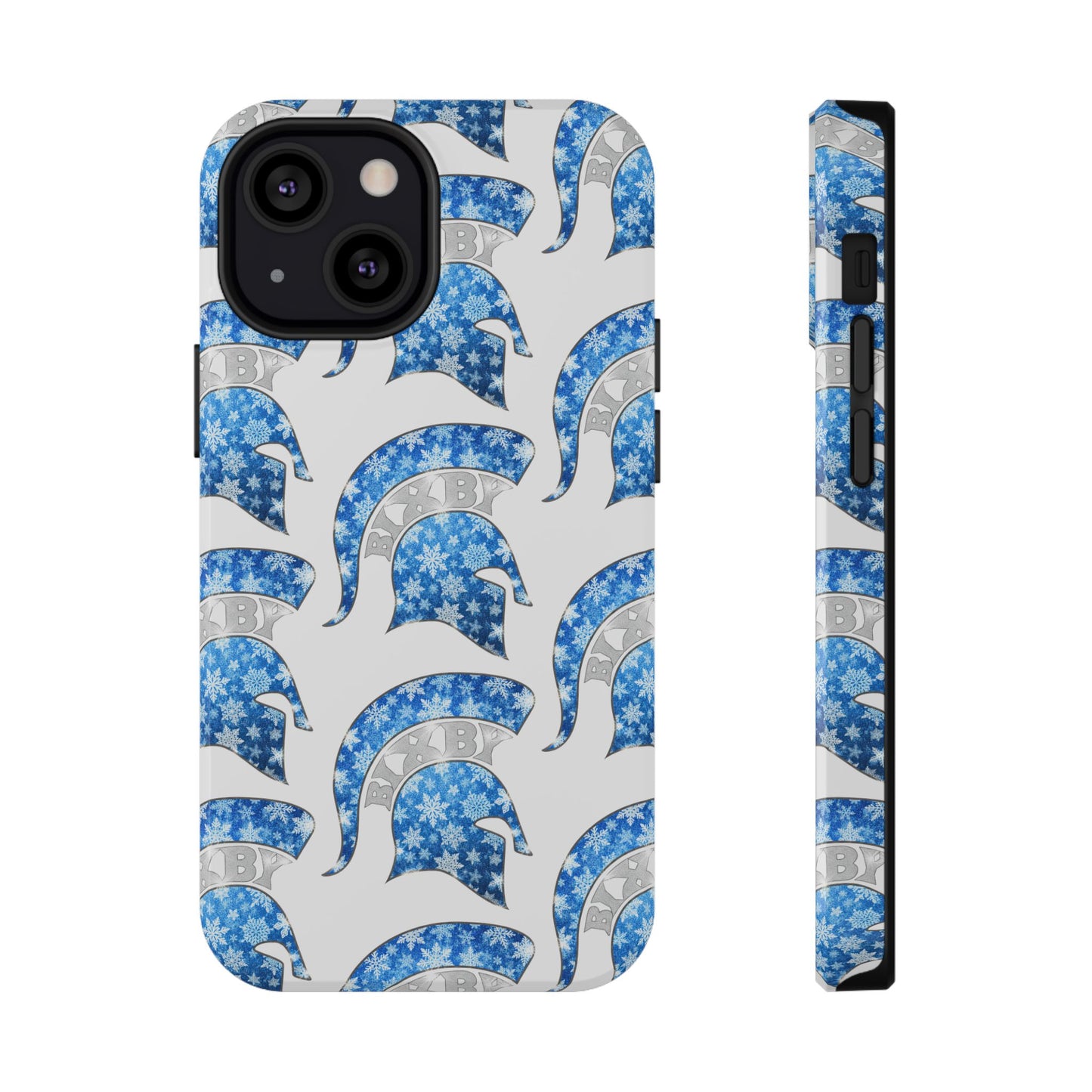 Bixby Spartan Winterfrost Logo Impact Resistant iPhone Case