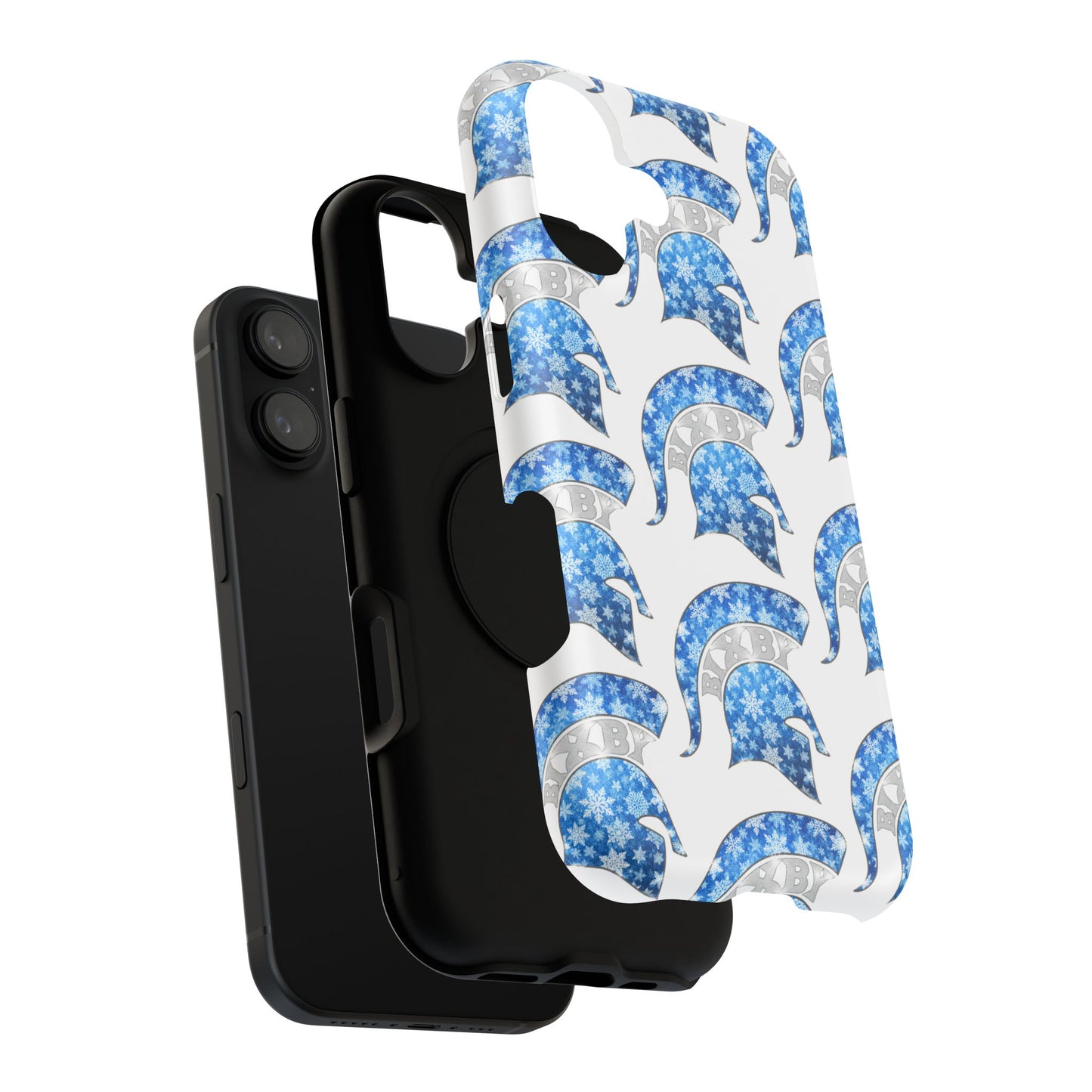 Bixby Spartan Winterfrost Logo Impact Resistant iPhone Case