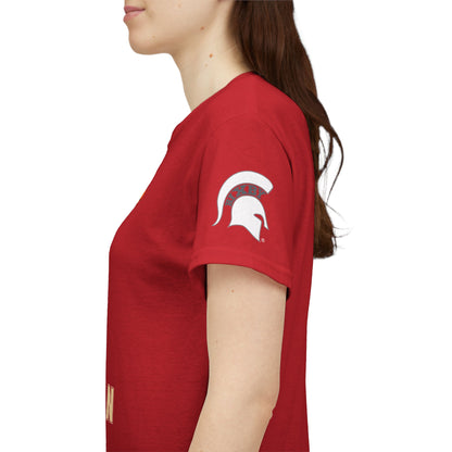 Capy Spartan Basketball Gildan Tee
