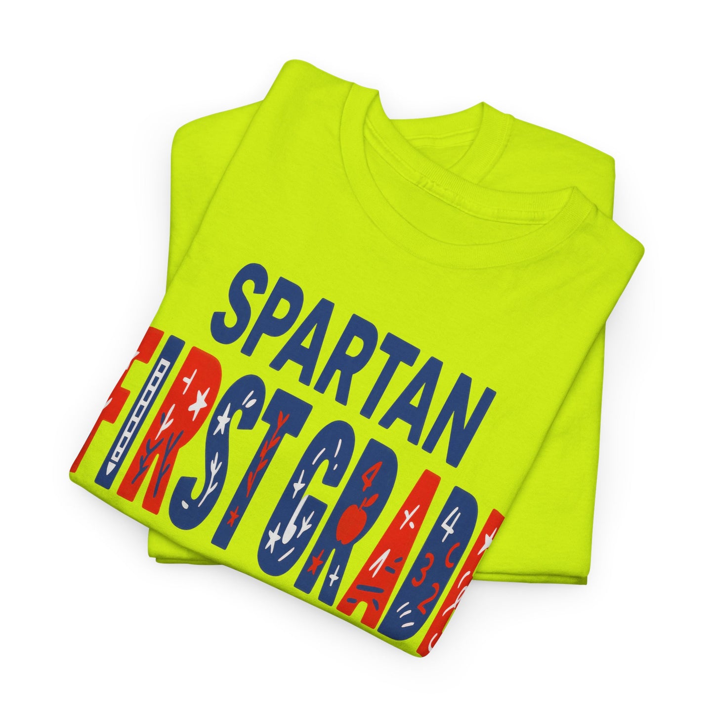 First Grade Spartan Gildan Tee