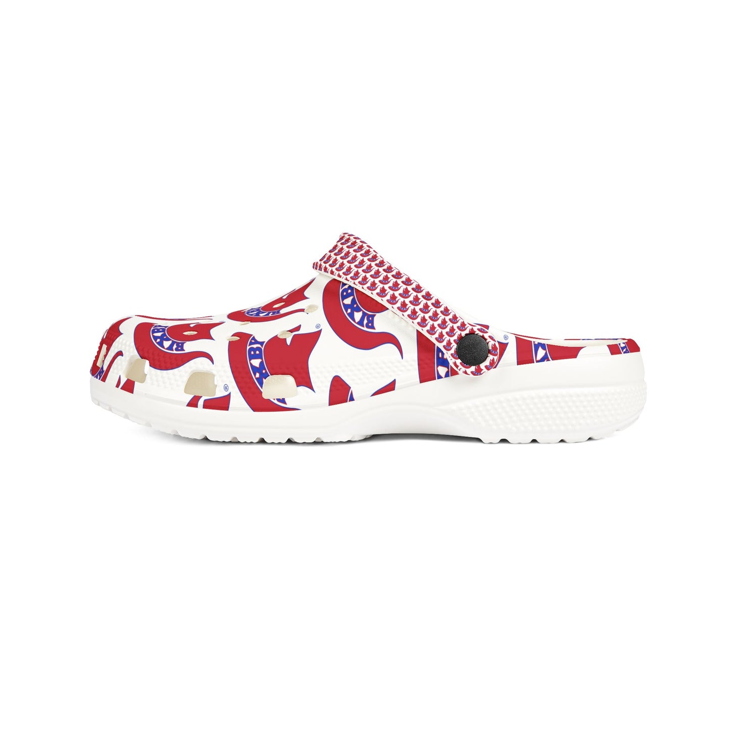 Spartan Red Logo Crocs