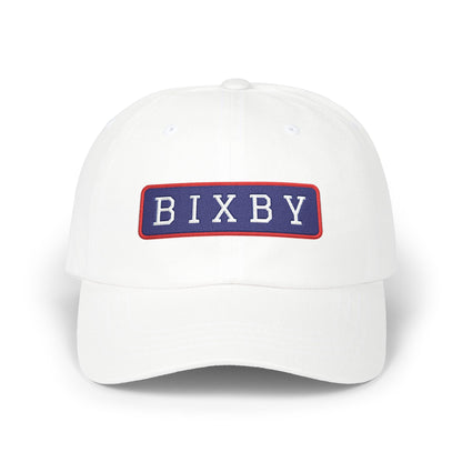 Bixby Spartans Embroidered Dad Hat, BIXBY Bar