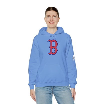 Bixby Spartans 'B' Logo With Sleeve Spartan Hoodie