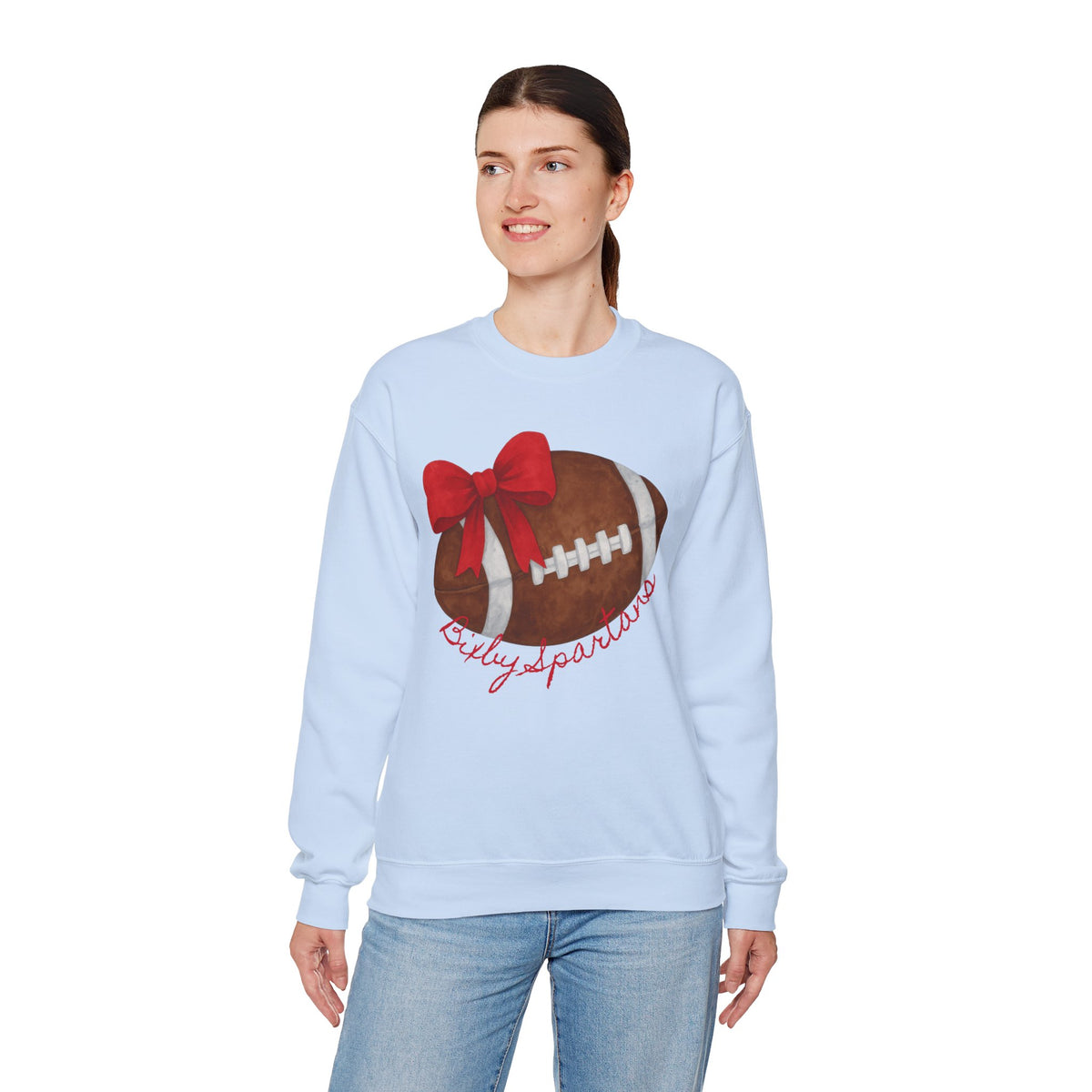 Bixby Spartans Cheer & Football Gildan Sweatshirt