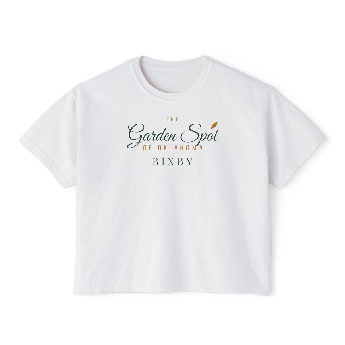 Garden Spot of Oklahoma Boxy Comfort Colors Tee