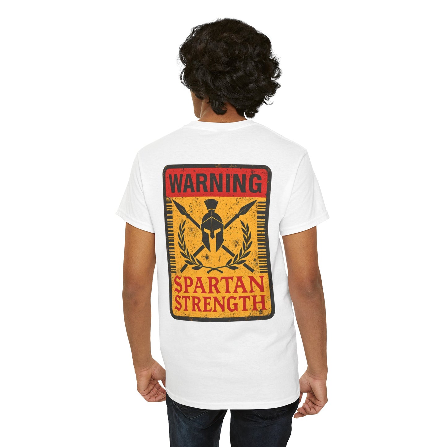 Spartan Strength Chaos Badge Gildan Tee