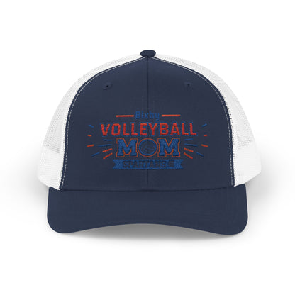 Spartan Volleyball Mom Trucker Snapback