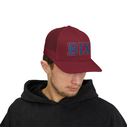 Bixby Spartan BIX Embroidered Trucker Snapback