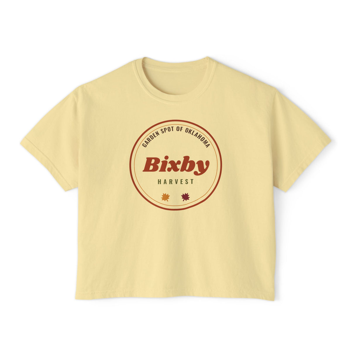 Garden Spot Harvest Badge Boxy Comfort Colors Tee