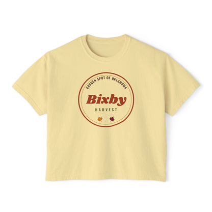 Garden Spot Harvest Badge Boxy Comfort Colors Tee