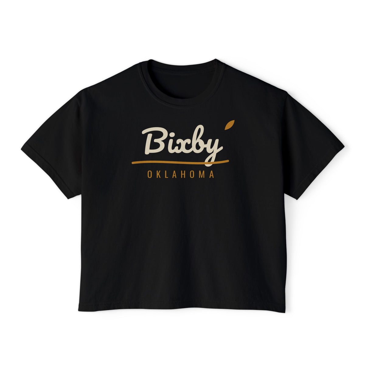 Bixby Oklahoma Script Boxy Tee