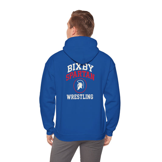 Bixby Spartan Wrestling Gildan Hoodie