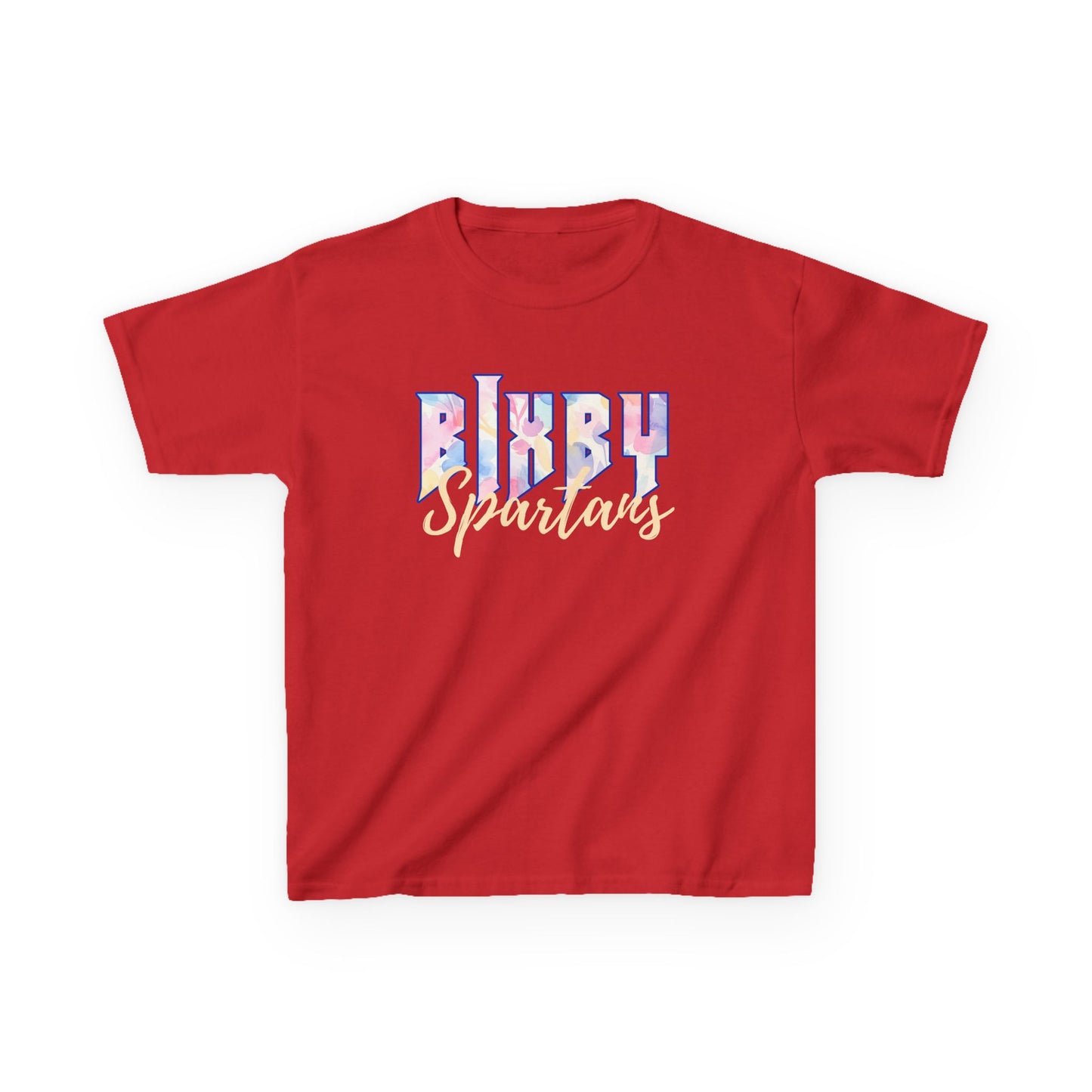 Bixby Spartans Retro Floral School Spirit