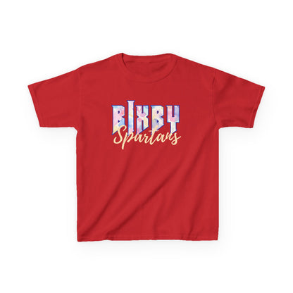 Bixby Spartans Retro Floral School Spirit