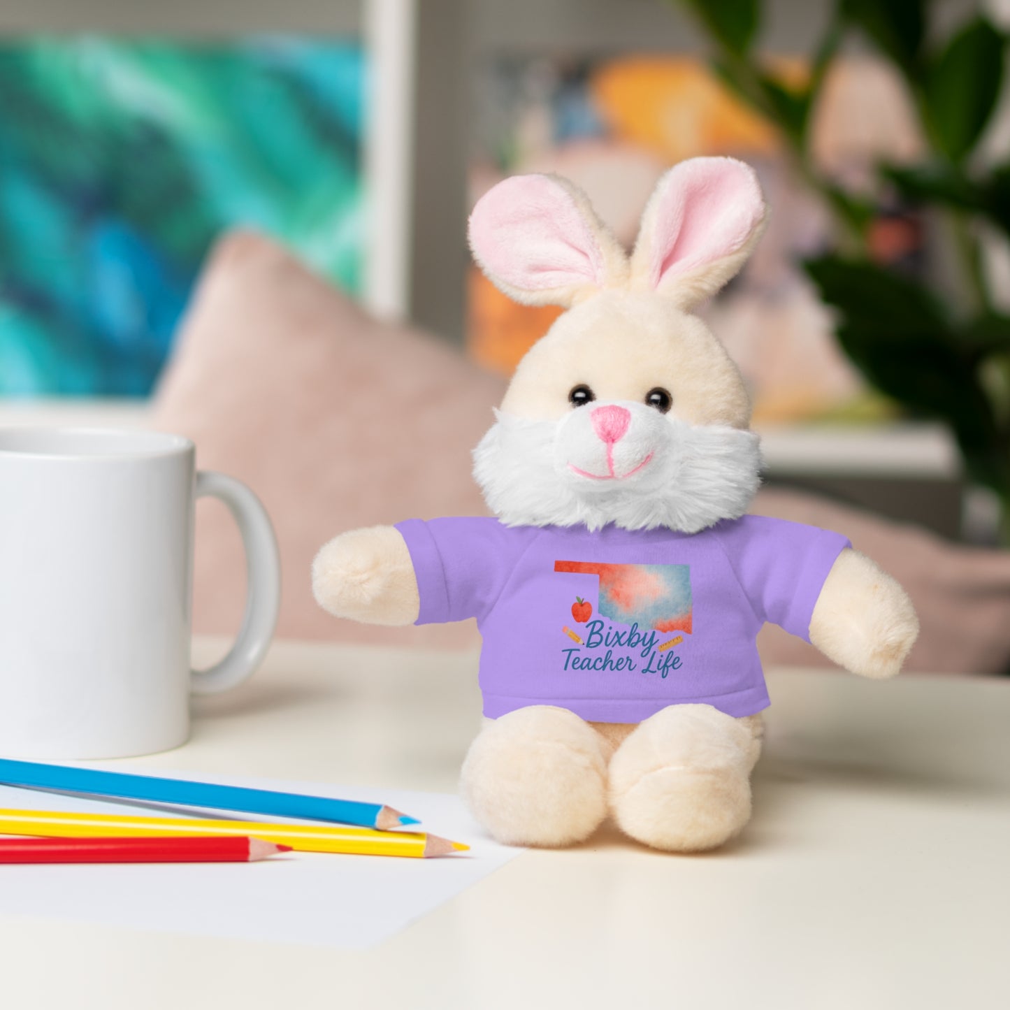 Bixby Oklahoma Teacher Life Stuffed Animal