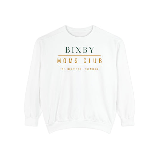 Bixby Moms Club Comfort Colors Crewneck