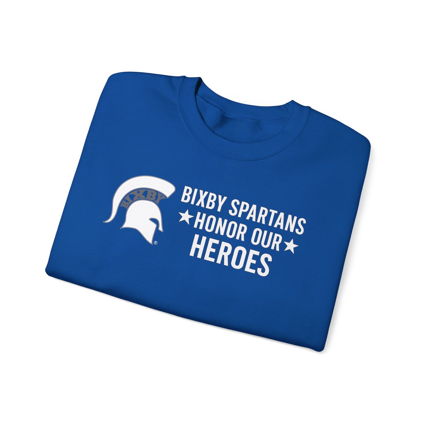 Spartans Honor Our Heroes Military Appreciation Gildan Sweatshirt