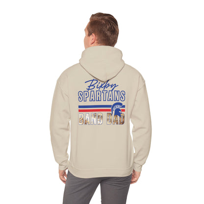 Bixby Spartans Band Dad Gildan Hoodie