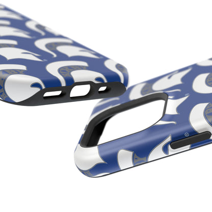 Bixby Spartan White Logo Impact Resistant iPhone Case