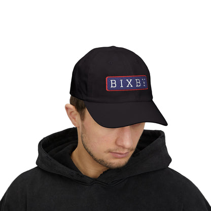 Bixby Spartans Embroidered Dad Hat, BIXBY Bar