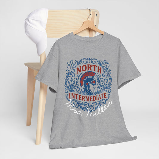 Floral Bixby North Intermediate Spartan Gildan Tee