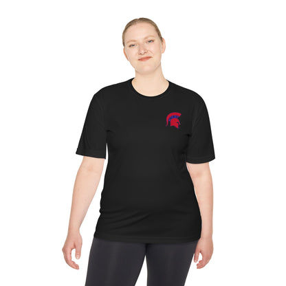 Spartan Red Logo Adult Sport-Tek Tee