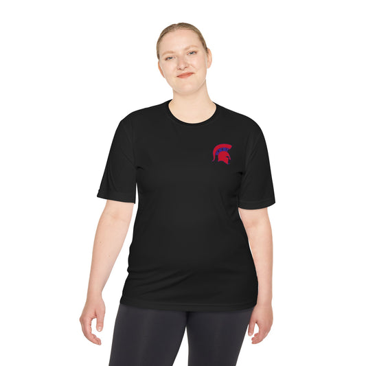 Spartan Red Logo Adult Sport-Tek Tee