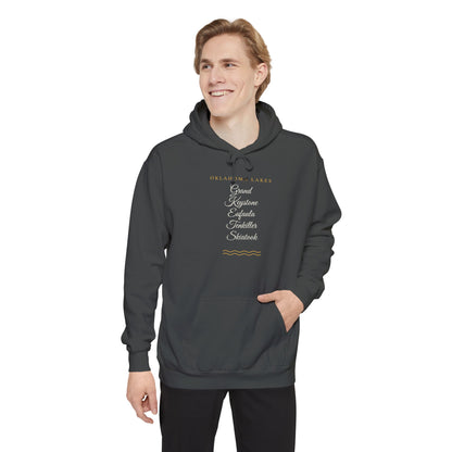 Oklahoma Lakes Hoodie | Comfort Colors