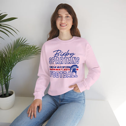 Bixby Spartans Football Mom Sweatshirt