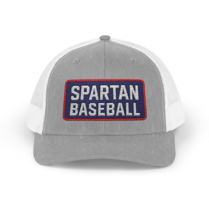 Spartan Baseball Embroidered Trucker Hat