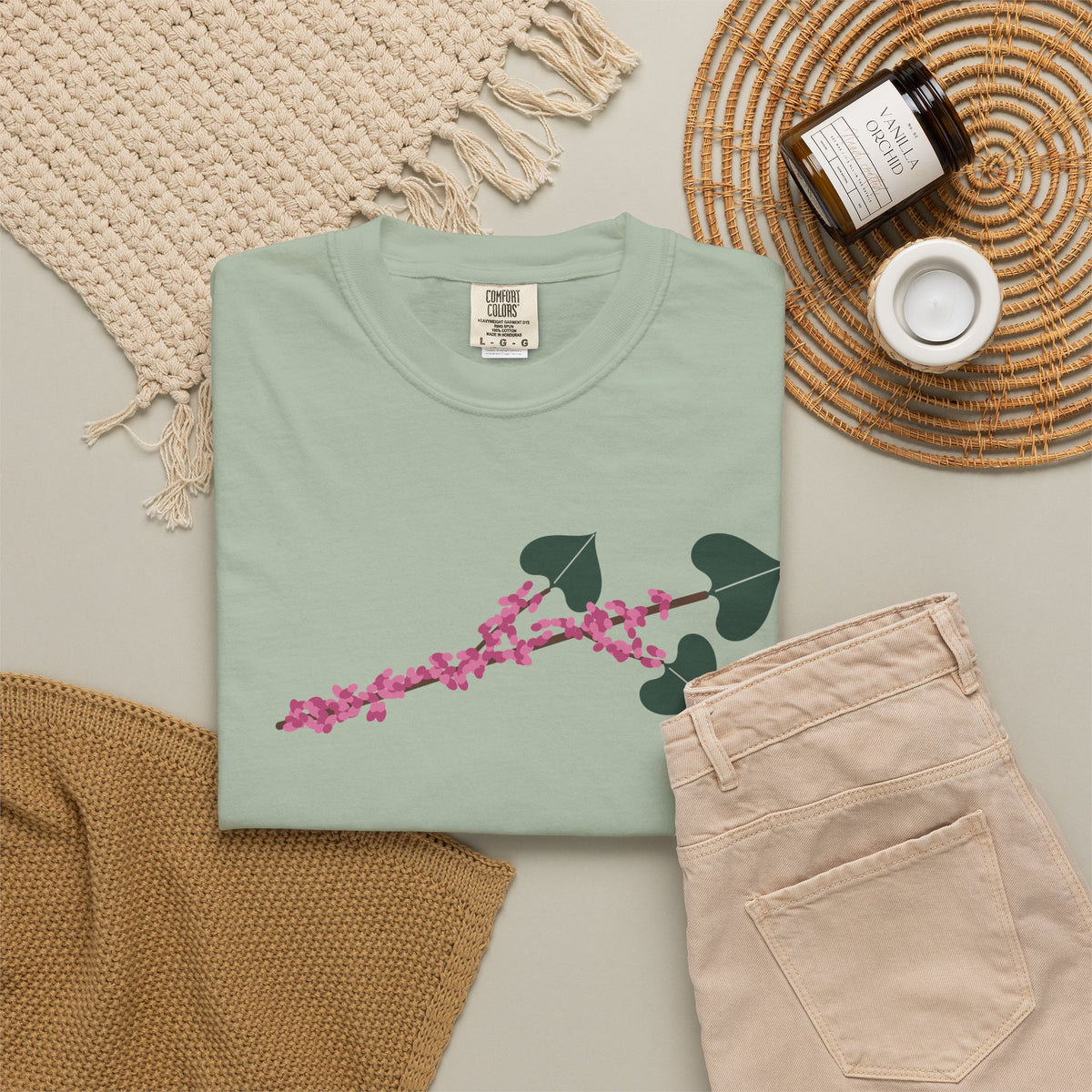 Redbud Season Oklahoma Tee | Comfort Colors